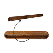 London - Floating Console - Chestnut - R&R Furniture Gallery (Fountain Valley, CA)