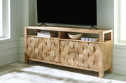 Hudwick - Accent Cabinet - Natural Brown - R&R Furniture Gallery (Fountain Valley, CA)