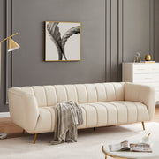 Lamattina - Genuine Italian Channel Tufted Sofa - R&R Furniture Gallery (Fountain Valley, CA)