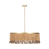 Andren - Pendant - Natural / Gold - R&R Furniture Gallery (Fountain Valley, CA)