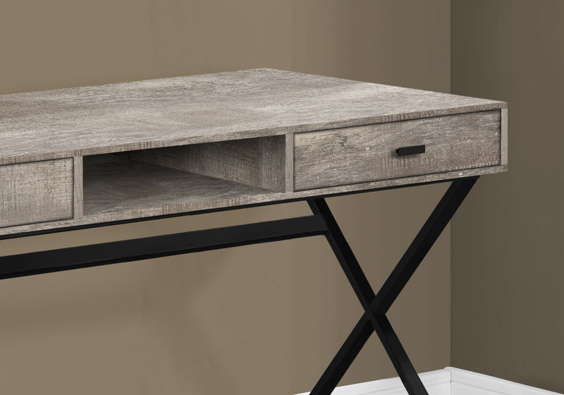 Computer Desk For Home Office, Laptop, Storage Drawers, Glossy Contemporary & Modern - R&R Furniture Gallery (Fountain Valley, CA)