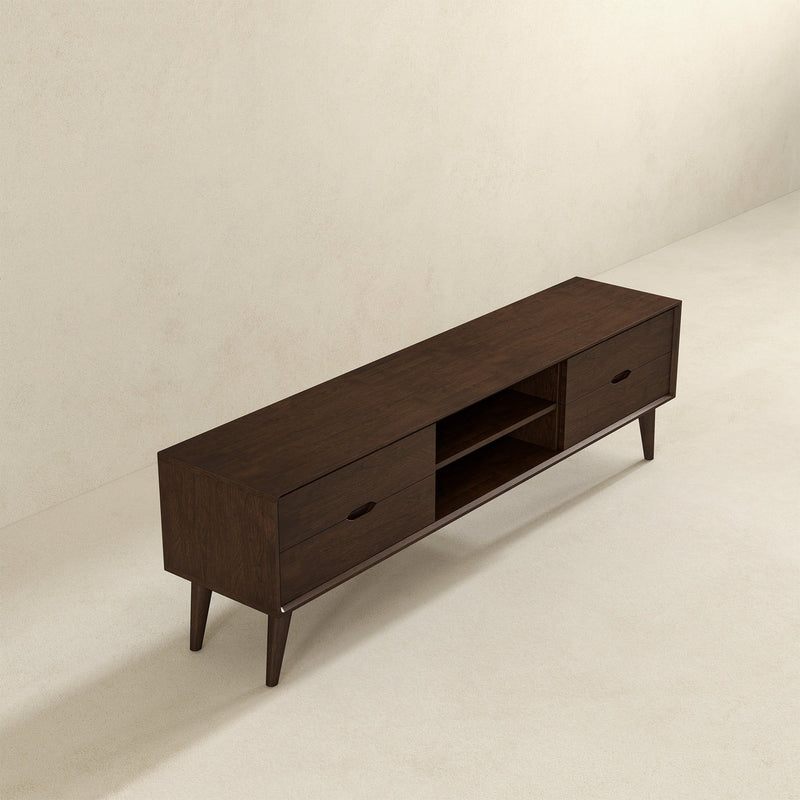 Adrian - TV Stand - Walnut Brown - R&R Furniture Gallery (Fountain Valley, CA)