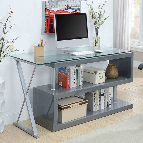 Acke - Computer Desk, Gray