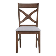 Ferris - Side Chair (Set of 2) - Brown - R&R Furniture Gallery (Fountain Valley, CA)
