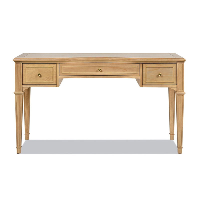 Dauphin - 3 Drawer Executive Desk - R&R Furniture Gallery (Fountain Valley, CA)