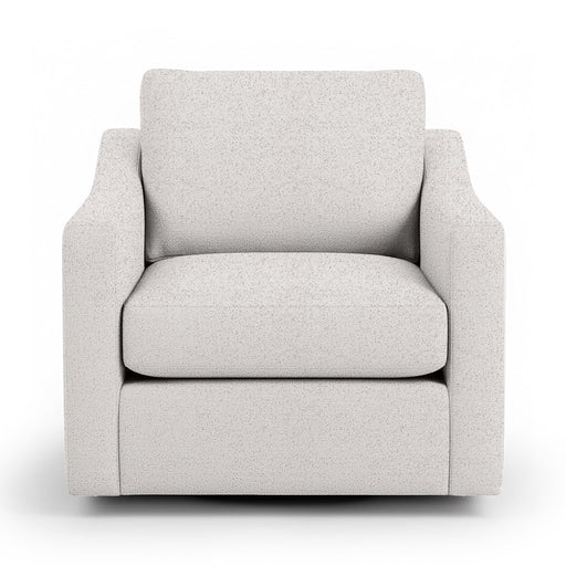 Classic Home Aspen swivel chair with a modern design, featuring a cushioned seat and a sleek swivel base.