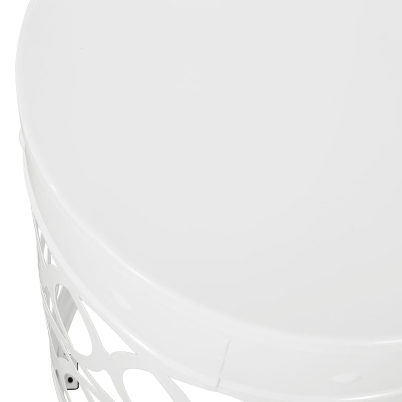 Outdoor Metal Large End Table, Modern Design - R&R Furniture Gallery (Fountain Valley, CA)