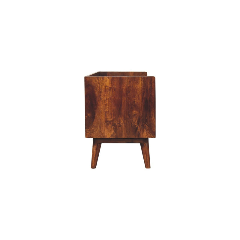 Open Top Media Unit - Brown - R&R Furniture Gallery (Fountain Valley, CA)