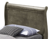 Upholstered Panel Sleigh Bed Design - R&R Furniture Gallery (Fountain Valley, CA)