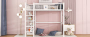 Loft Bed With 4 Tier Shelves And Storage - R&R Furniture Gallery (Fountain Valley, CA)