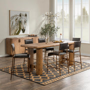Tacoma - Gathering Table - Tawny Brown - R&R Furniture Gallery (Fountain Valley, CA)