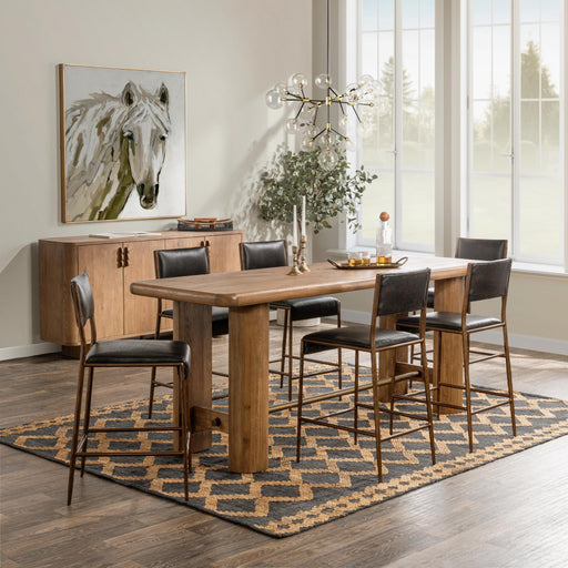 Tacoma - Gathering Table - Tawny Brown - R&R Furniture Gallery (Fountain Valley, CA)