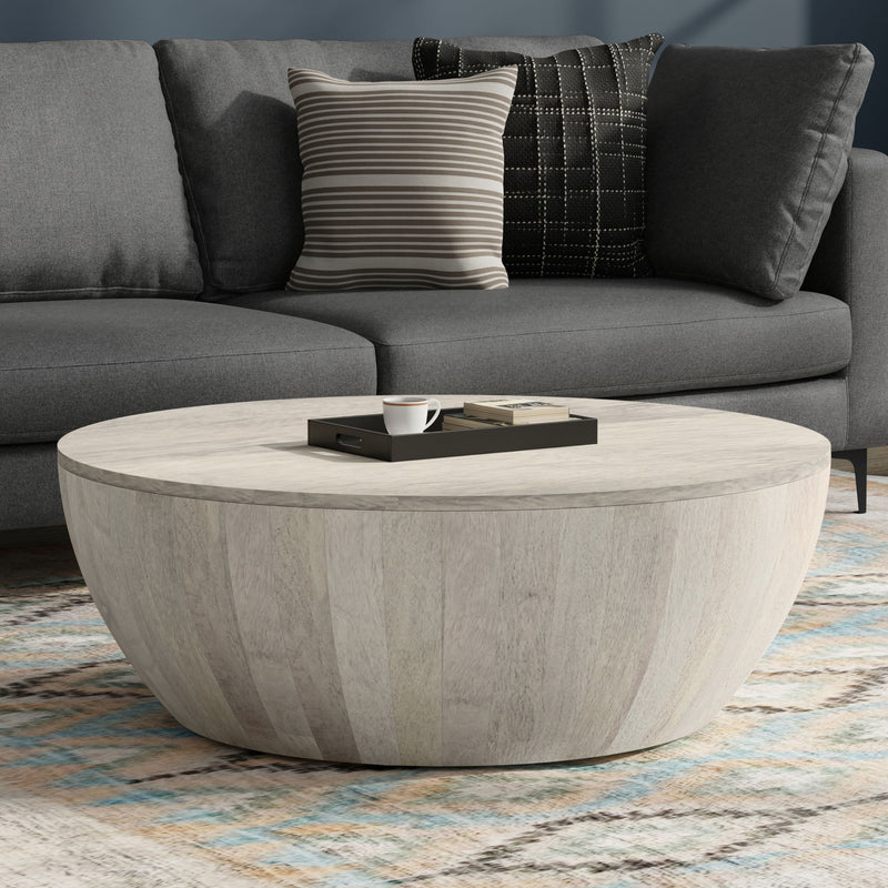 Elmbrook - Drum Coffee Table - R&R Furniture Gallery (Fountain Valley, CA)