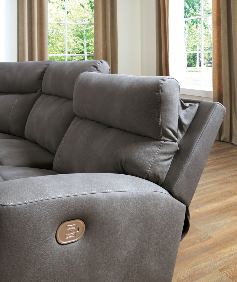 Next-Gen Durapella - Reclining Sectional - R&R Furniture Gallery (Fountain Valley, CA)