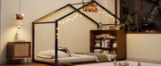 Bed House Frame With Shelves And Lights - R&R Furniture Gallery (Fountain Valley, CA)