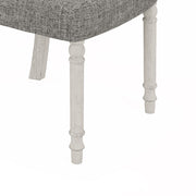 Tannen - Dining Side Chair (Set of 2) - White And Gray - R&R Furniture Gallery (Fountain Valley, CA)