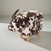 Cow Shaped Ottoman Footstool - R&R Furniture Gallery (Fountain Valley, CA)