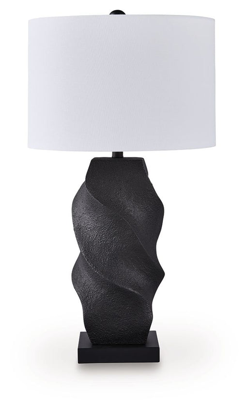 Amillion - Poly Table Lamp - Black - R&R Furniture Gallery (Fountain Valley, CA)