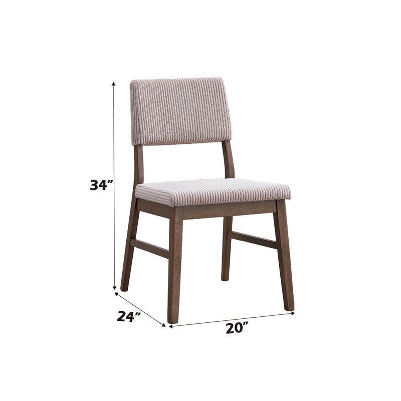 Seda - Side Chair (Set of 2) - R&R Furniture Gallery (Fountain Valley, CA)