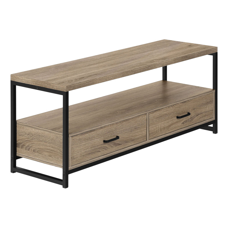 TV Stand, Console, Media Entertainment Center, Storage Drawers, Living Room, Bedroom, Contemporary, Modern - R&R Furniture Gallery (Fountain Valley, CA)