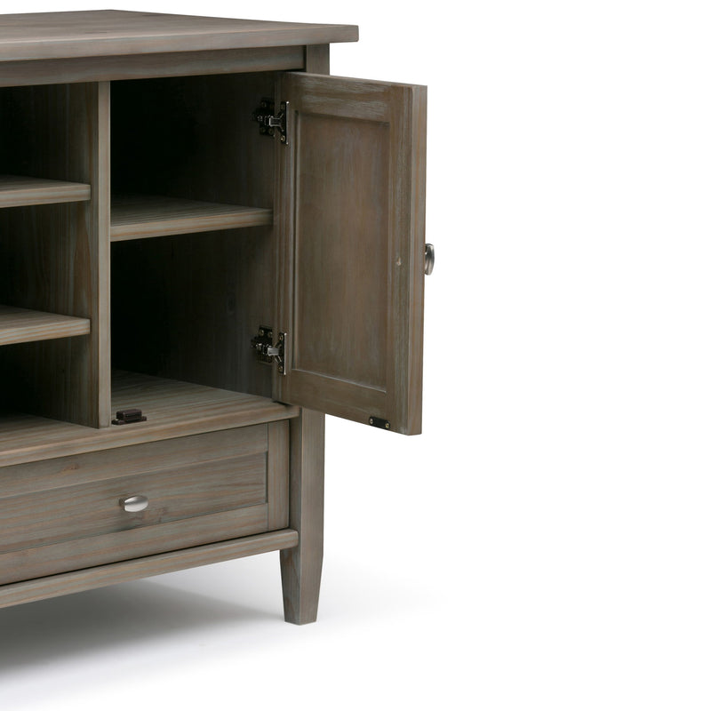 Warm Shaker - TV Media Stand Handcrafted - R&R Furniture Gallery (Fountain Valley, CA)