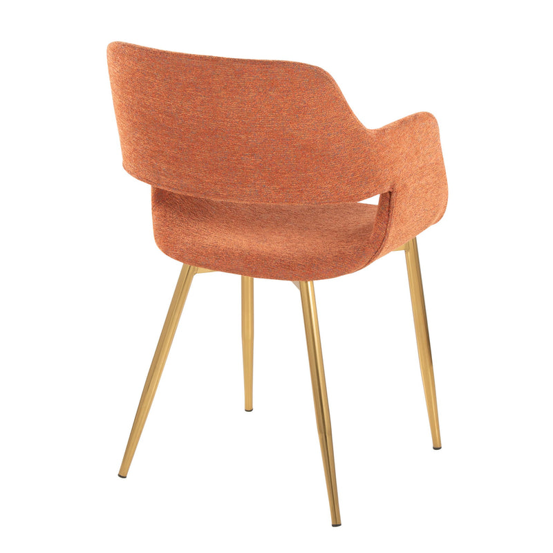 Pair of Lumi Source Margarite contemporary dining chairs with sleek design and versatile style, set of two for modern dining spaces.