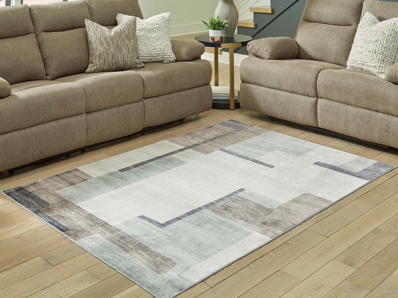 Larkport - Washable Rug - R&R Furniture Gallery (Fountain Valley, CA)