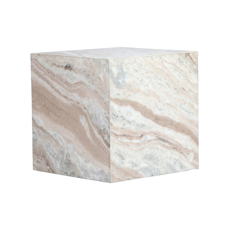 Keira - Marble Side Table - R&R Furniture Gallery (Fountain Valley, CA)