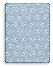 Sierra Sleep® by Ashley Peak 2.0 Bonnell hybrid mattress with plush white cover, showcasing its supportive structure and comfort layers.