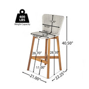 Lymington - Outdoor Bar Stool (Set of 2) - R&R Furniture Gallery (Fountain Valley, CA)