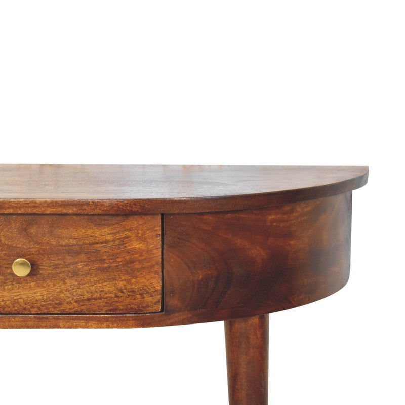 Backless Mounted Console - Brown - R&R Furniture Gallery (Fountain Valley, CA)