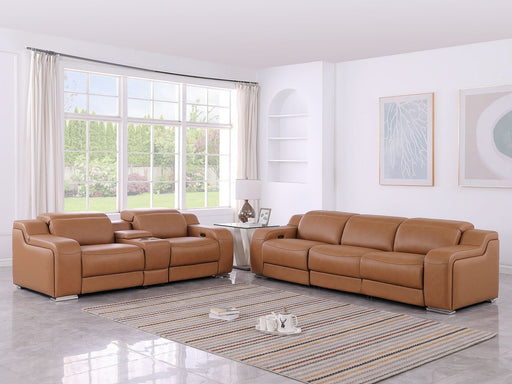 1116 - 6-Piece Modular Power Reclining Sofa And Console Loveseat Set In With 5 Power Recliners & Power Headrests - R&R Furniture Gallery (Fountain Valley, CA)
