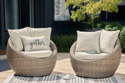 Danson - Swivel Lounge With Cushion - R&R Furniture Gallery (Fountain Valley, CA)