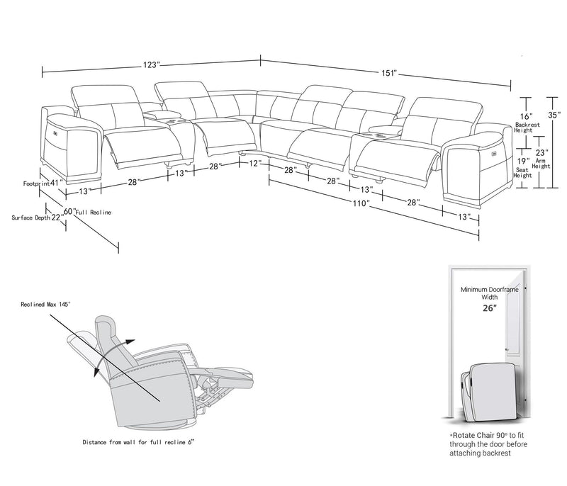 9762 - Sectional - R&R Furniture Gallery (Fountain Valley, CA)