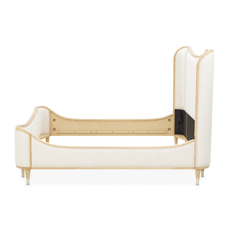 Camellia Field - Upholstered Panel Bed - R&R Furniture Gallery (Fountain Valley, CA)