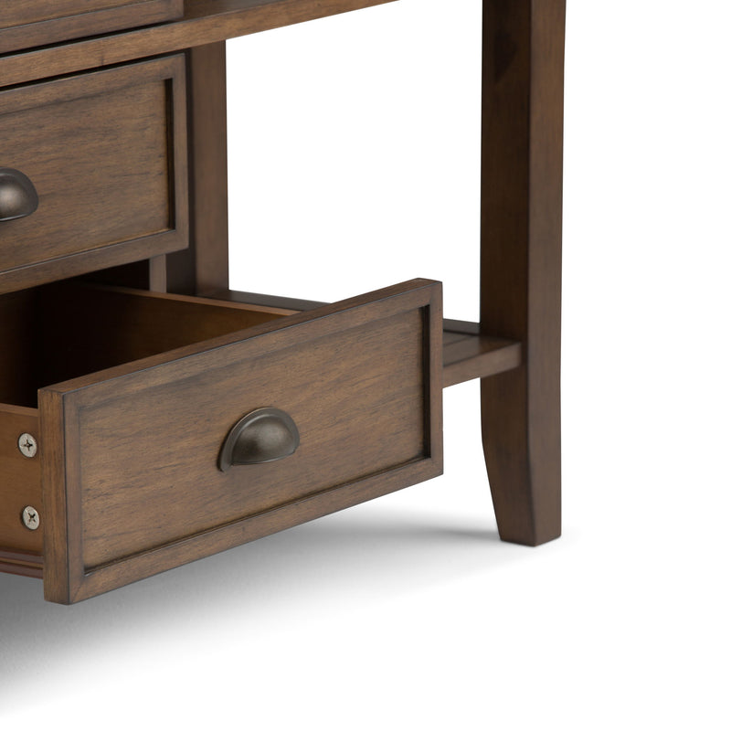 Redmond - Handcrafted Console Sofa Table - R&R Furniture Gallery (Fountain Valley, CA)