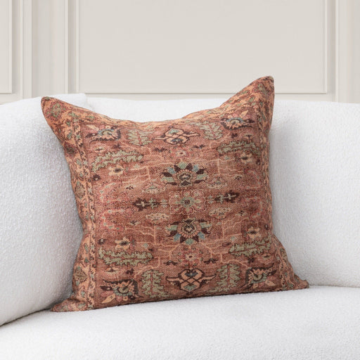 Transcendence - 22" x 22" Medley Pillow - Multi / Olive Green - R&R Furniture Gallery (Fountain Valley, CA)