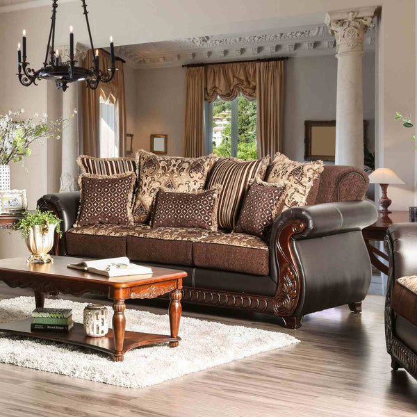 Franklin - Sofa, Dark Brown