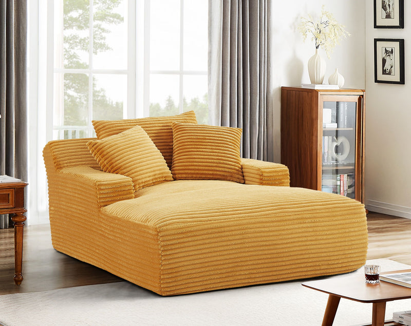 Cloudline - Oversized Chaise Lounge, Modern Comfy Couch With Full Foam Cushioning, Cozy Sleeper Sofabed - R&R Furniture Gallery (Fountain Valley, CA)