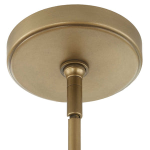 Pinchot - 4 Light Rattan Drum Pendant - Brown