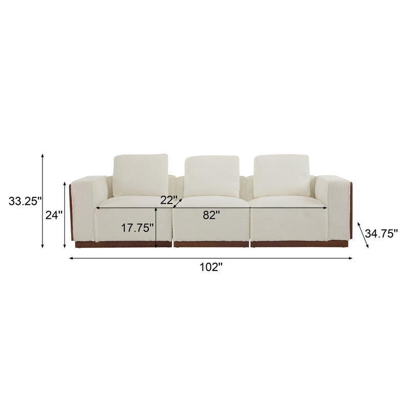 Chita - Modular Sectional Sofa With Larger Seats - R&R Furniture Gallery (Fountain Valley, CA)