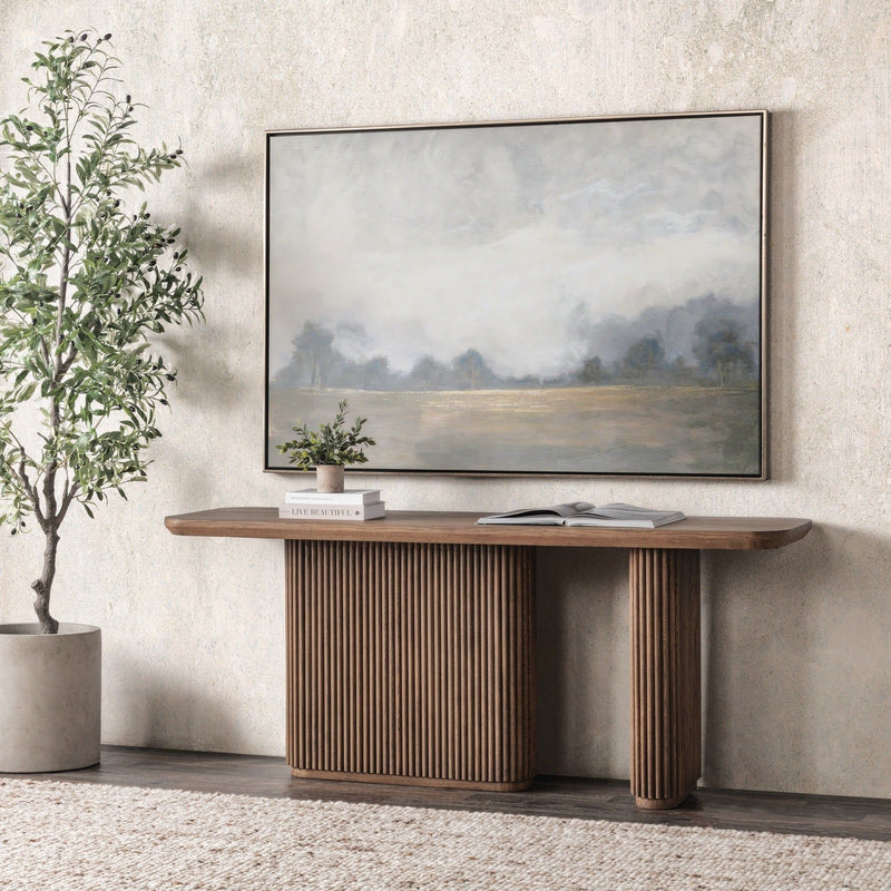 Vander - Solid Wood Rectangle Console Table - R&R Furniture Gallery (Fountain Valley, CA)