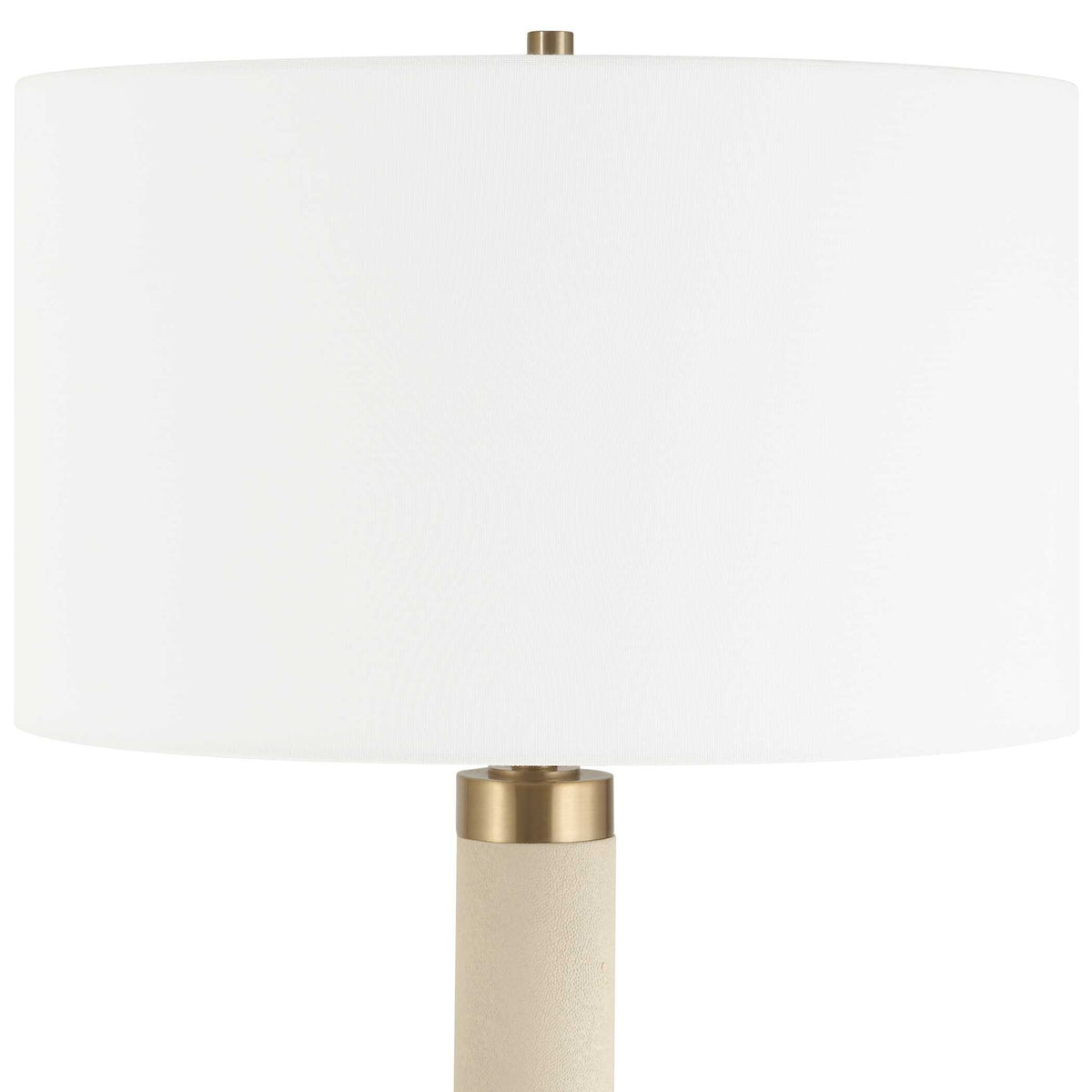 Wessex - Floor Lamp - Gold / White