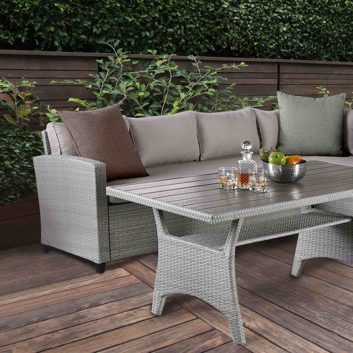 Kimana - Dining Table, Gray