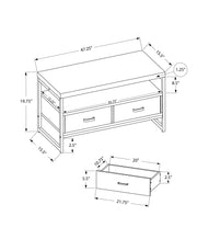 TV Stand, Console, Media Entertainment Center, Storage Drawers, Living Room, Bedroom, Contemporary, Modern - R&R Furniture Gallery (Fountain Valley, CA)