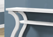 Accent Console Table For Entryway, Unique Curved Design - R&R Furniture Gallery (Fountain Valley, CA)