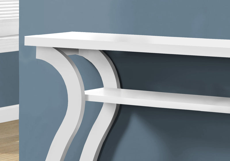 Accent Console Table For Entryway, Unique Curved Design - R&R Furniture Gallery (Fountain Valley, CA)