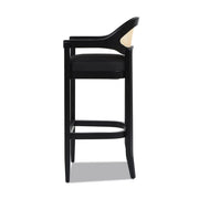 Americana - Mid-Century Modern Cane Back Counter Stool - R&R Furniture Gallery (Fountain Valley, CA)