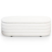 Cabana - Bench With Storage - Ivory - R&R Furniture Gallery (Fountain Valley, CA)