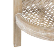 Bedford - Round Accent Table - Reclaimed Wheat - R&R Furniture Gallery (Fountain Valley, CA)